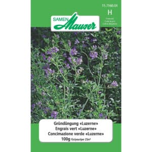 Gründüngung Luzerne