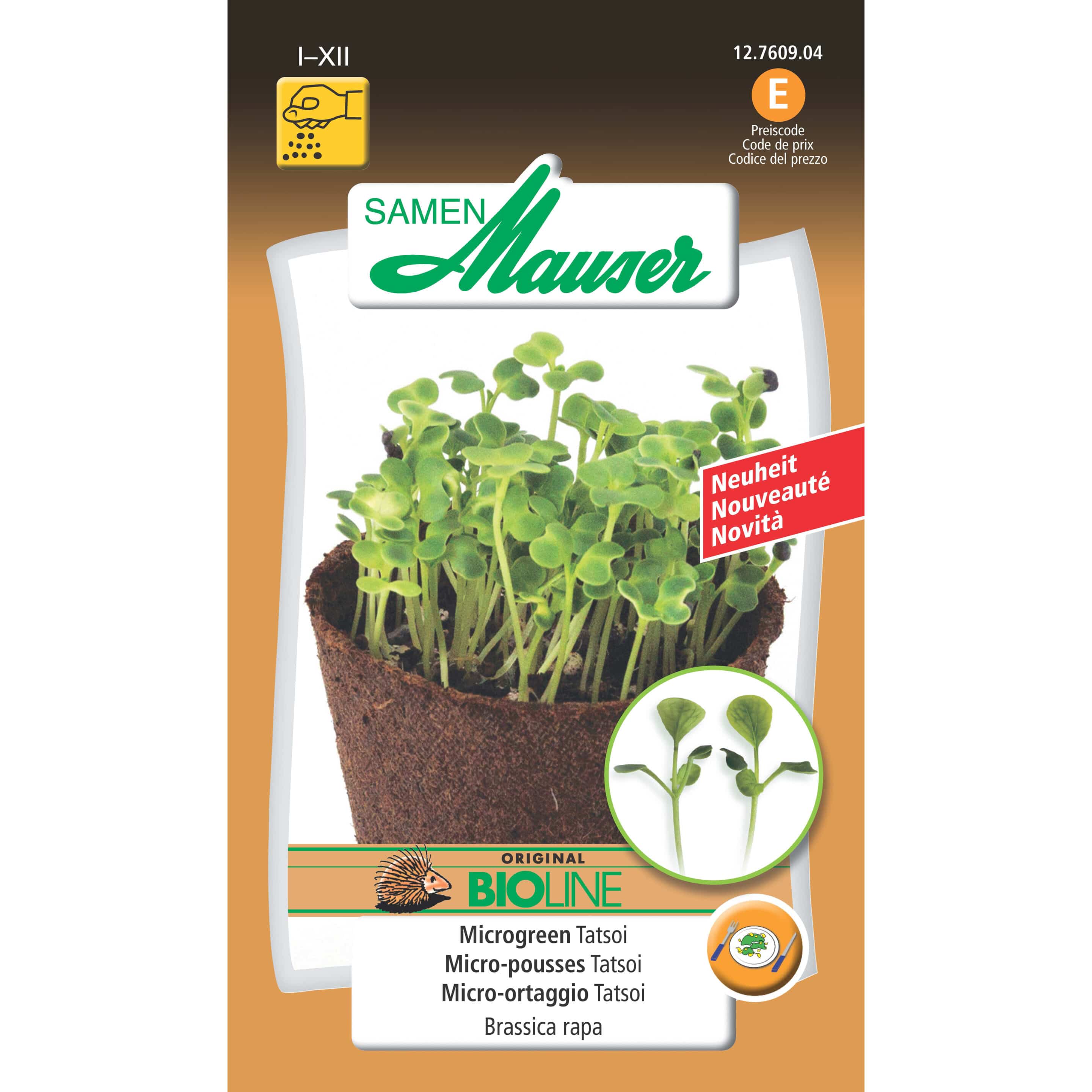 Microgreen Tatsoi BIO