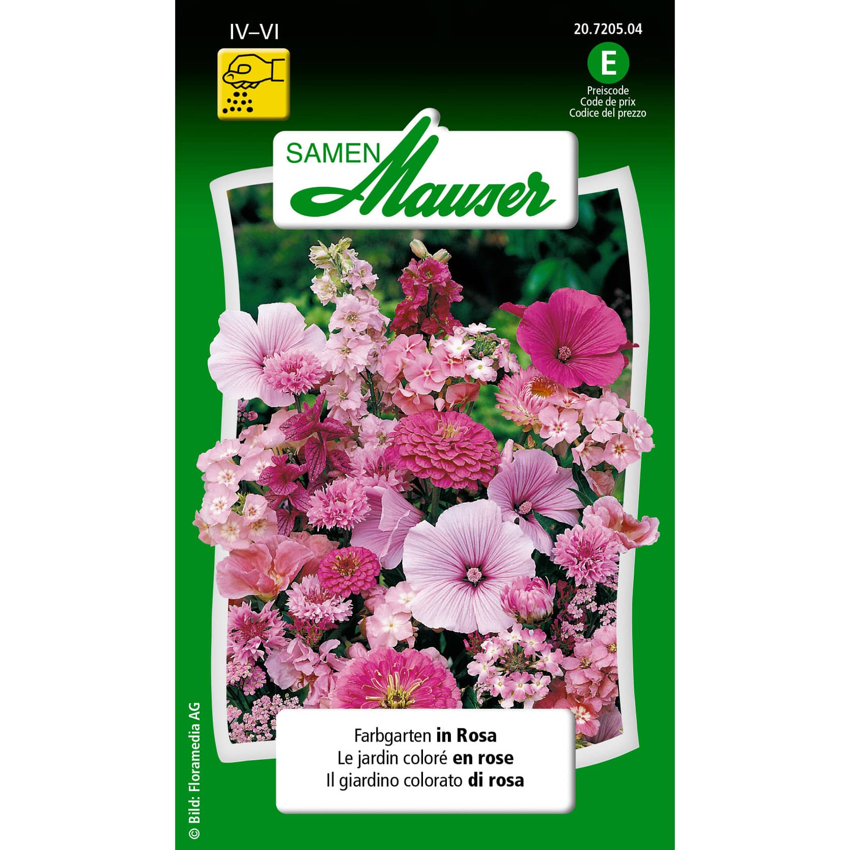 Farbgarten rosa